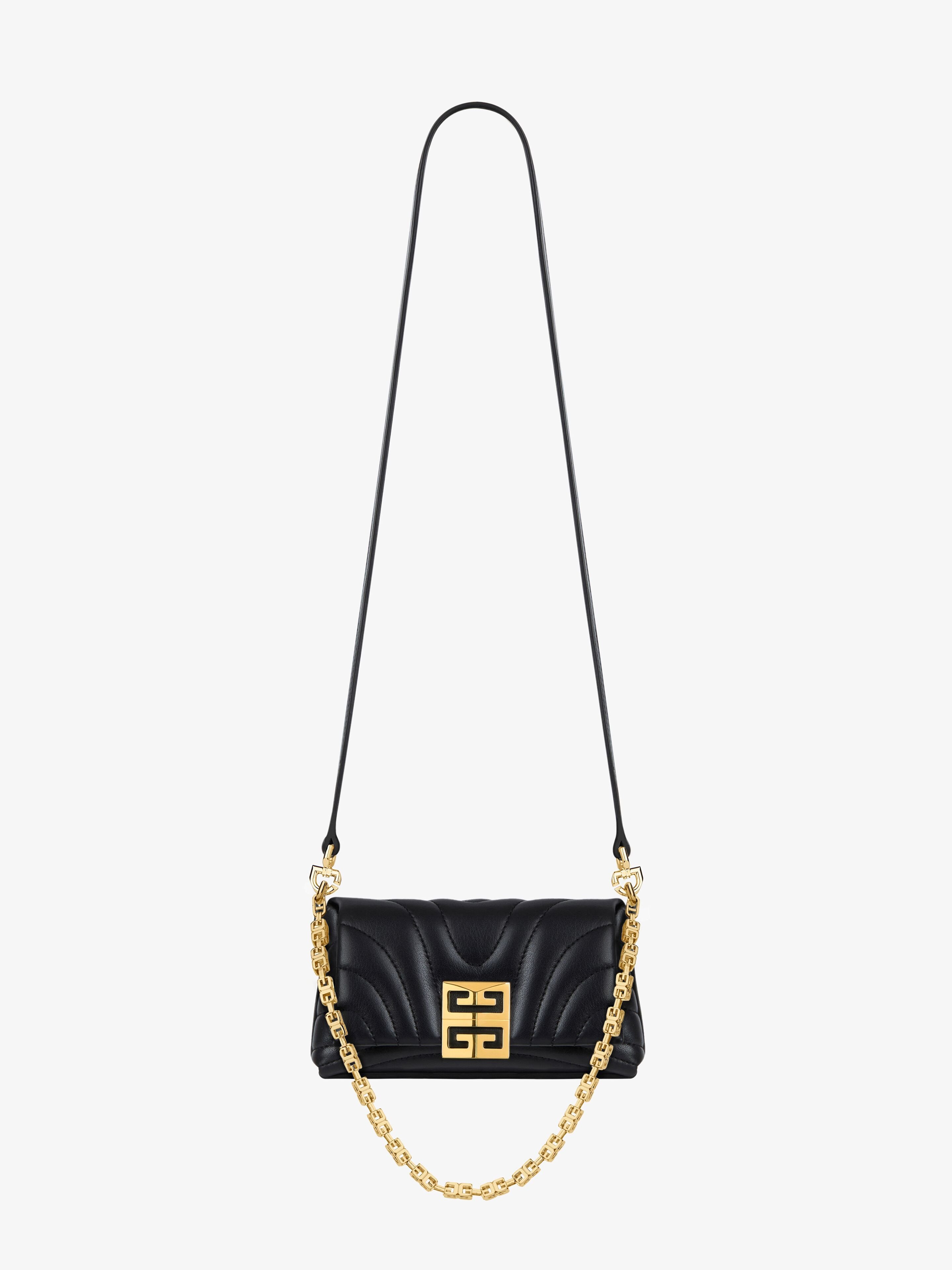 Givenchy Micro 4g Soft Shoulder Bag In Black