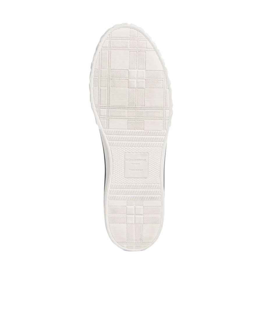 Thom Browne Collegiate High-top Sneakers In Gray