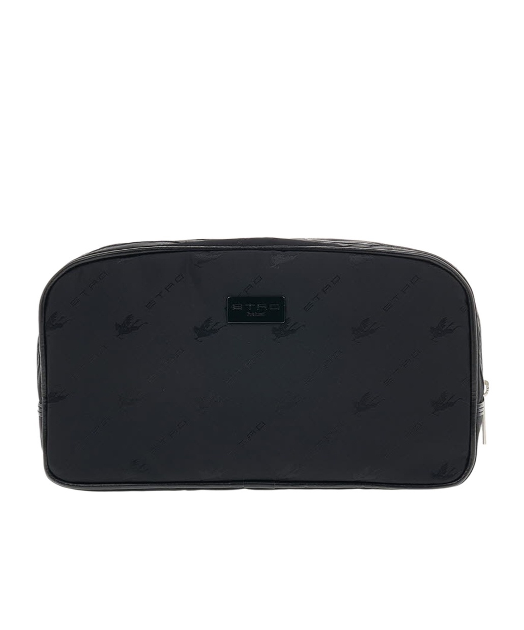 Etro Zipper Clutch In Black