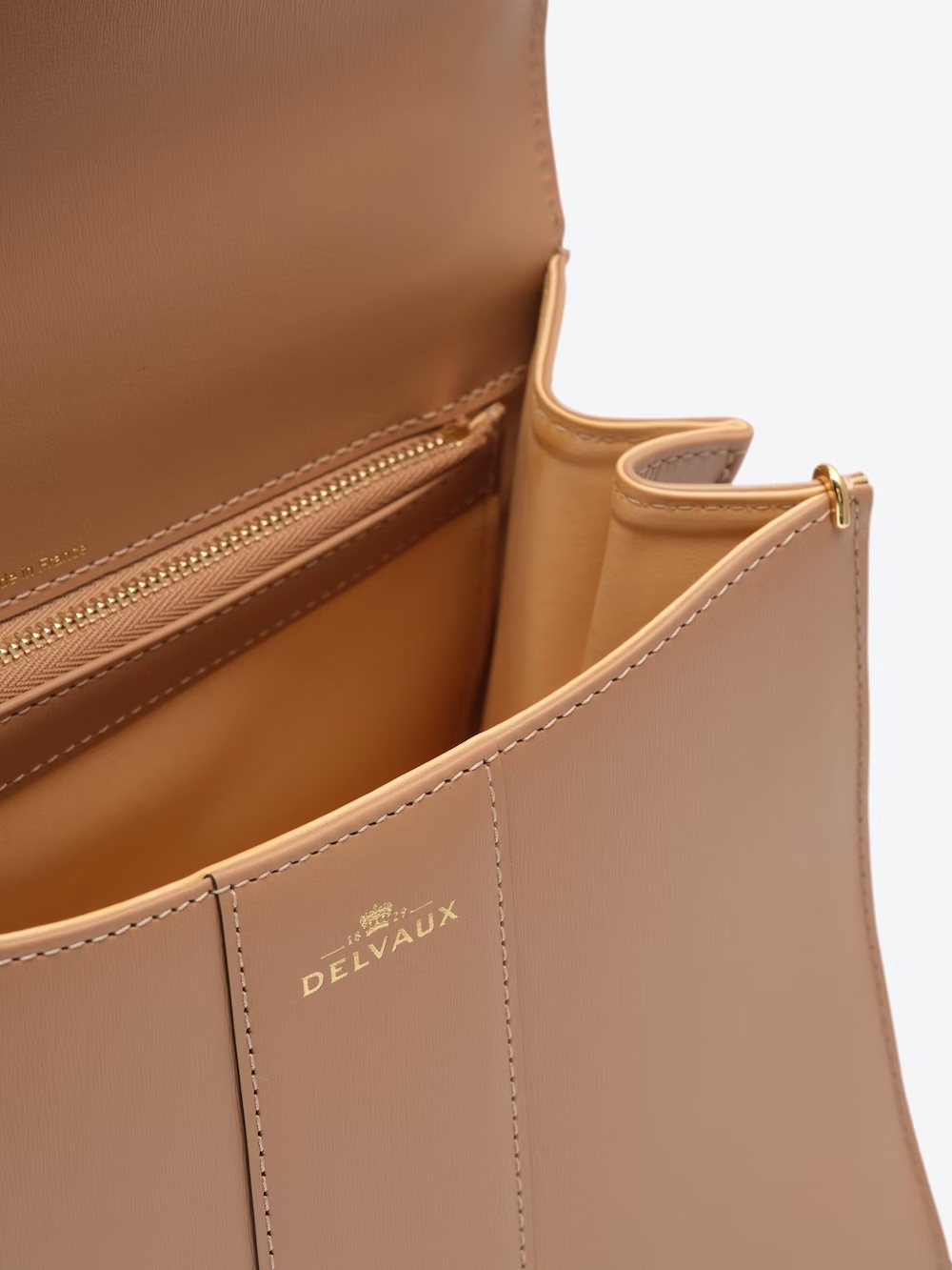 Delvaux Small Brillant Shoulder Bag In Pink