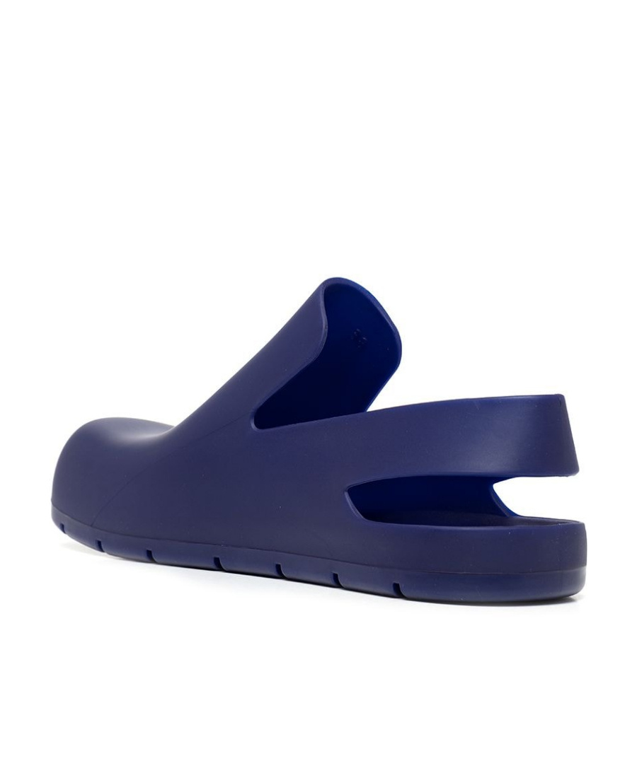 Bottega Veneta Purple Puddle Loafers In Blue