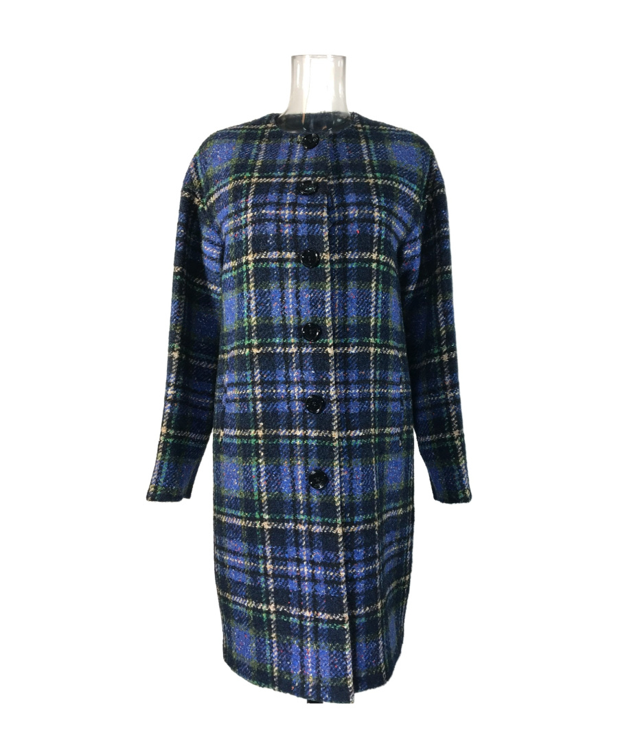 Moschino Single-breasted Coat In Black