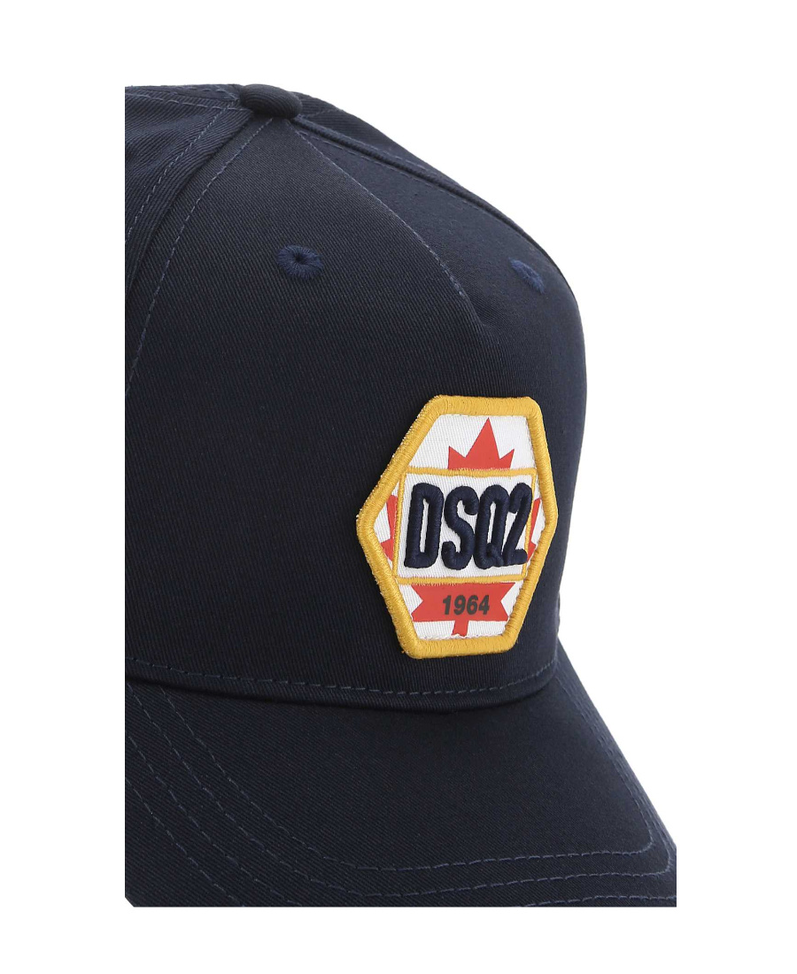 Shop Dsquared2 Logo-patch Baseball Cap In Black