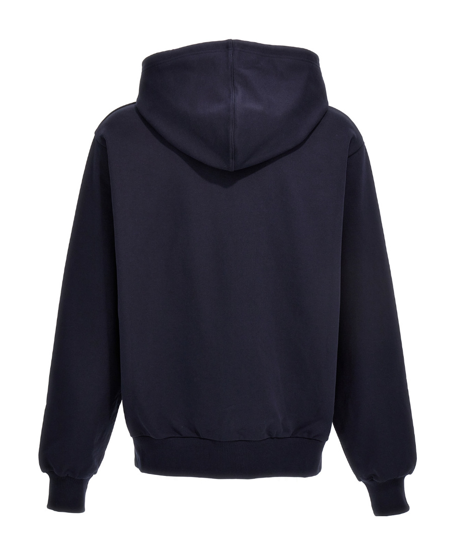 Marni Long Sleeved Hooded Sweatshirt In Black