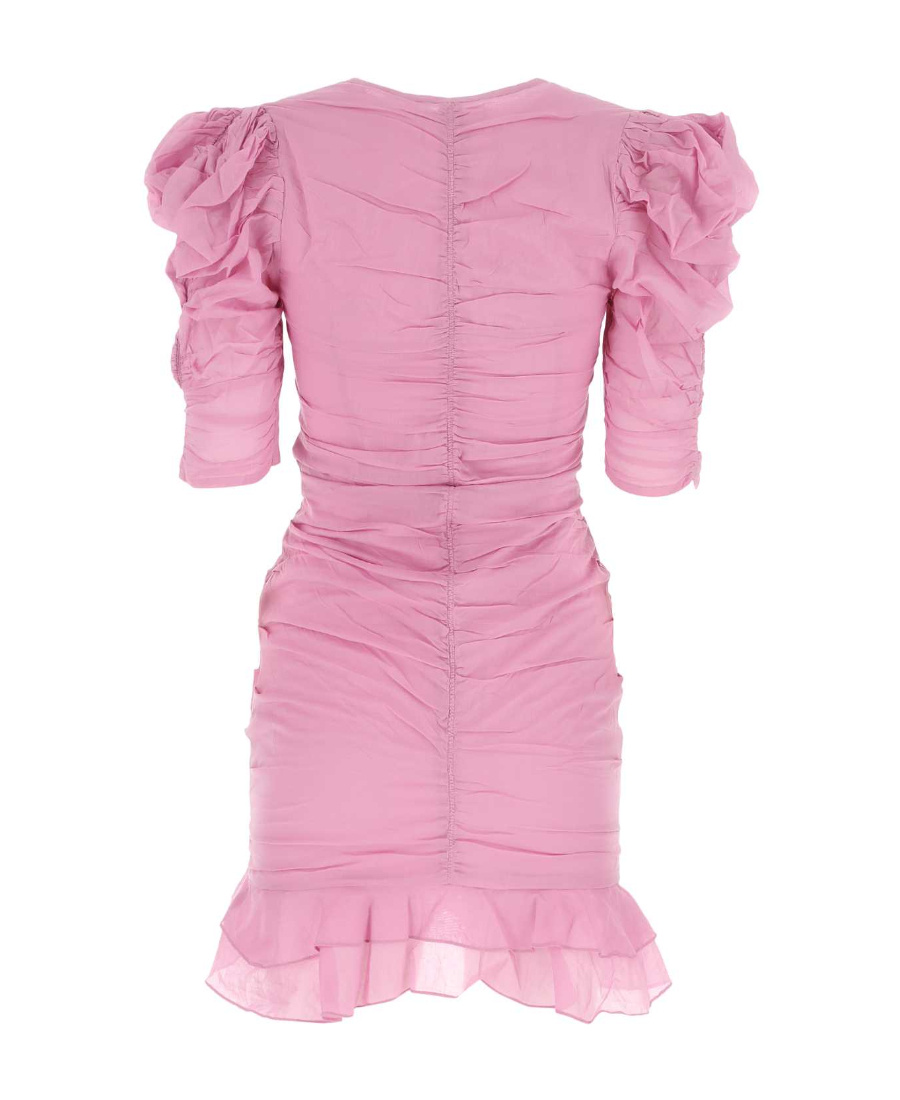 Shop Isabel Marant Étoile Sireny Cotton Dress In Pink