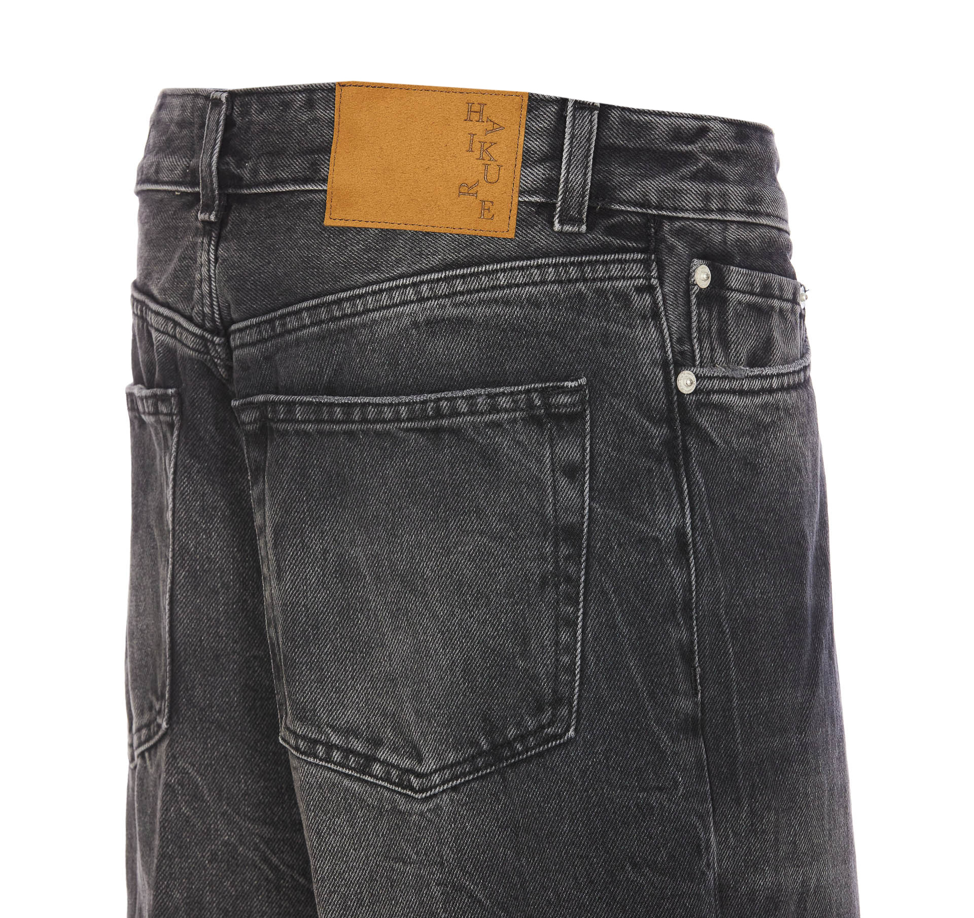 Haikure Denim Jeans Classic Fit In Black