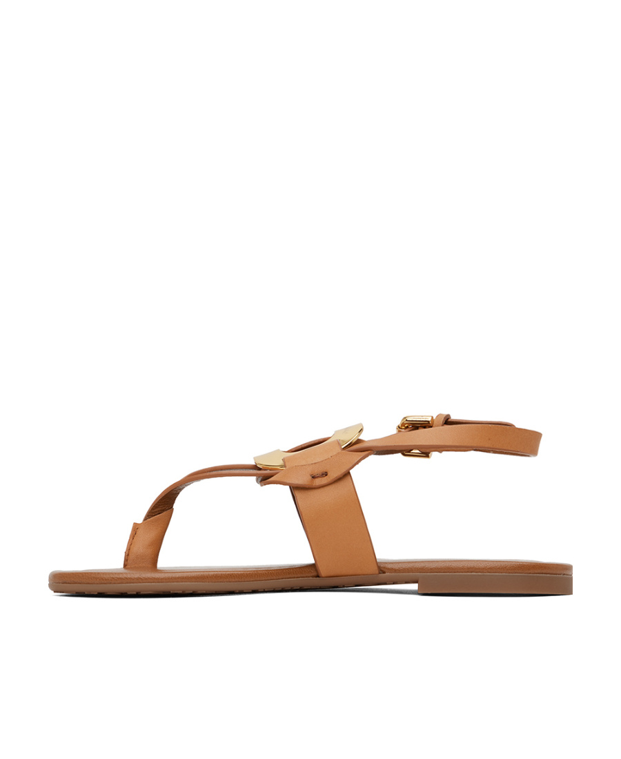 See By Chloé Tan Chany Sandals In Brown