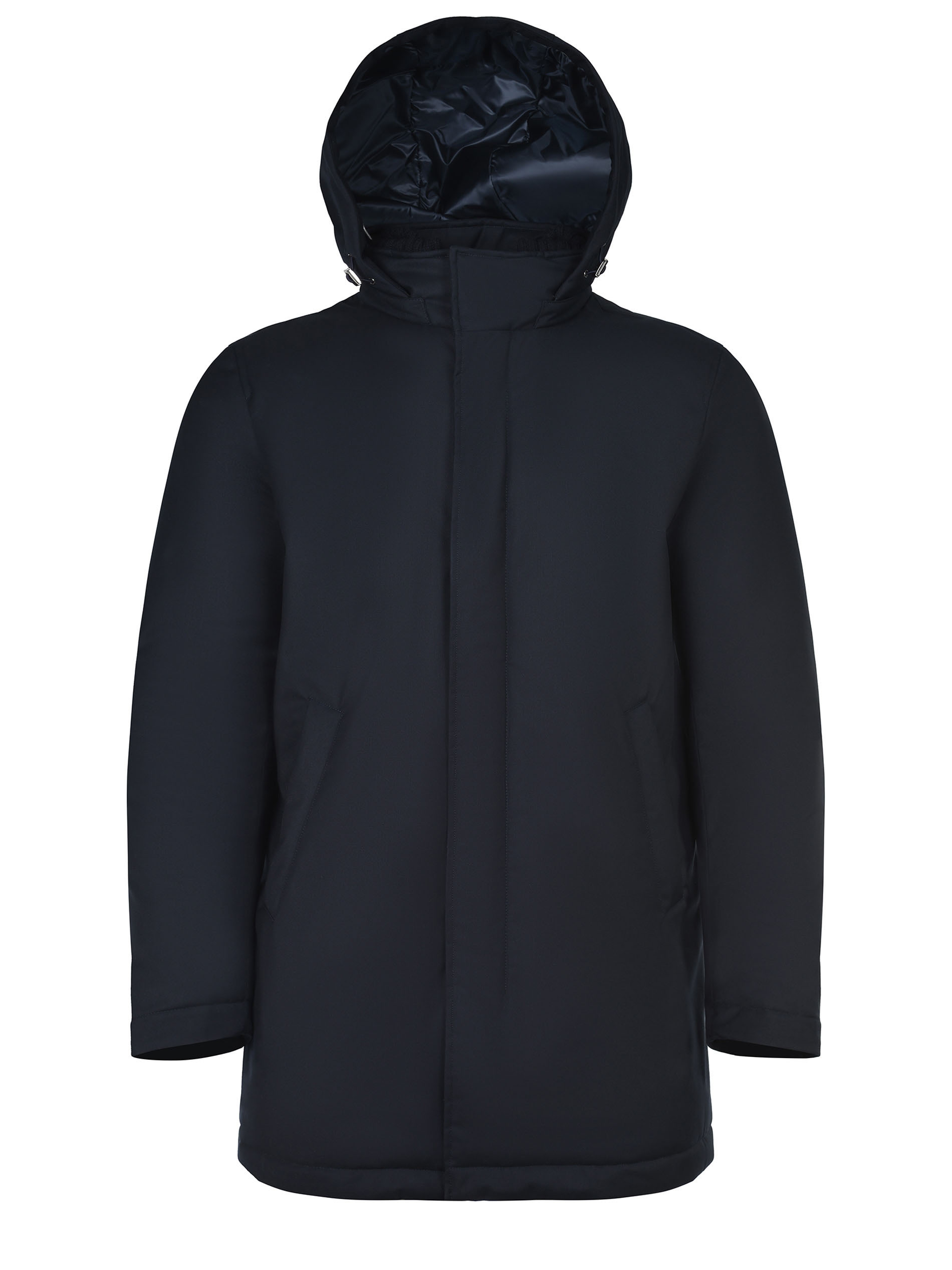 Herno Down Jacket Made Of Technical Fabric In Blue
