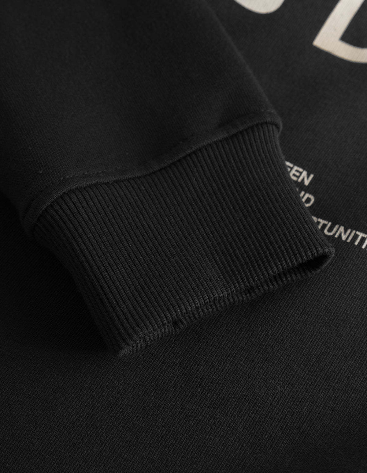 Les Deux Logo Sweater In Black