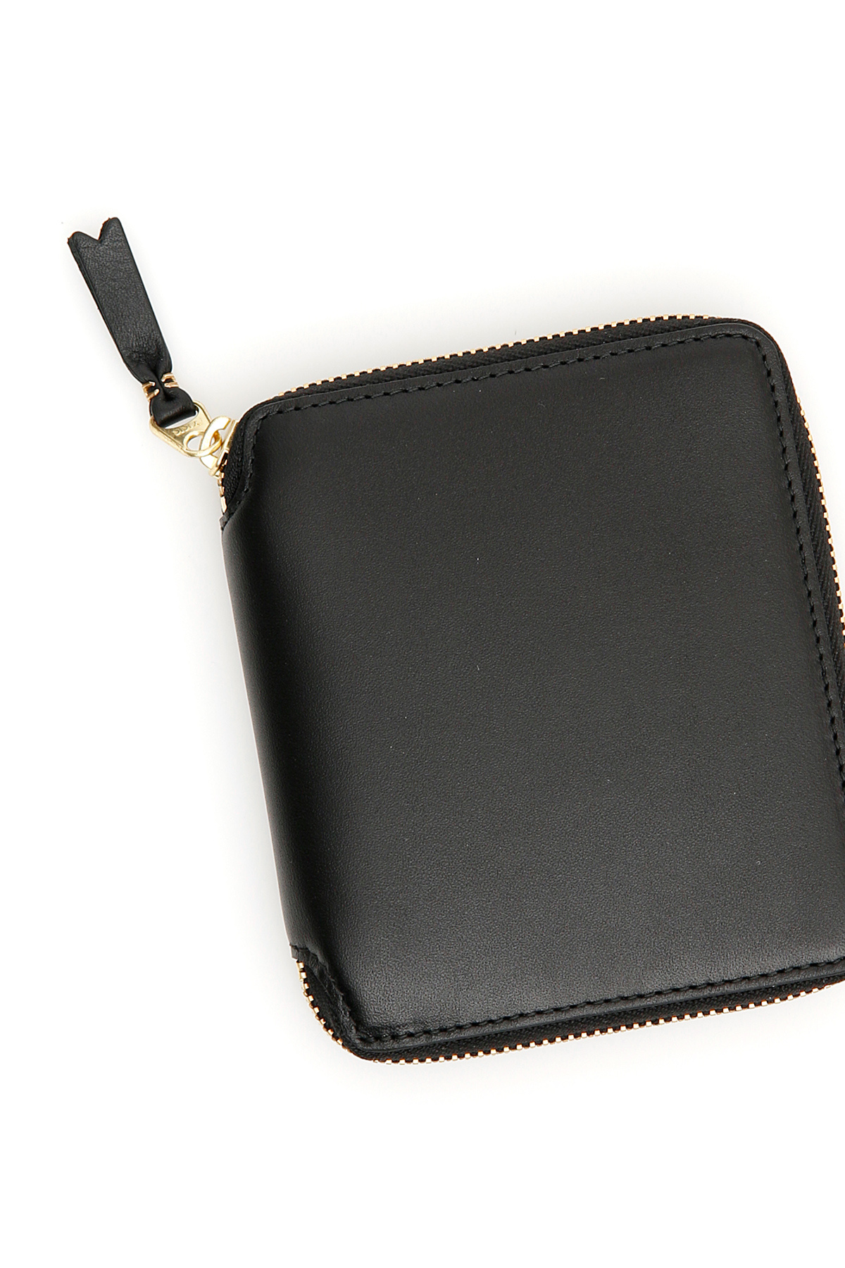 COMME DES GARÇONS ZIP-AROUND LEATHER WALLET