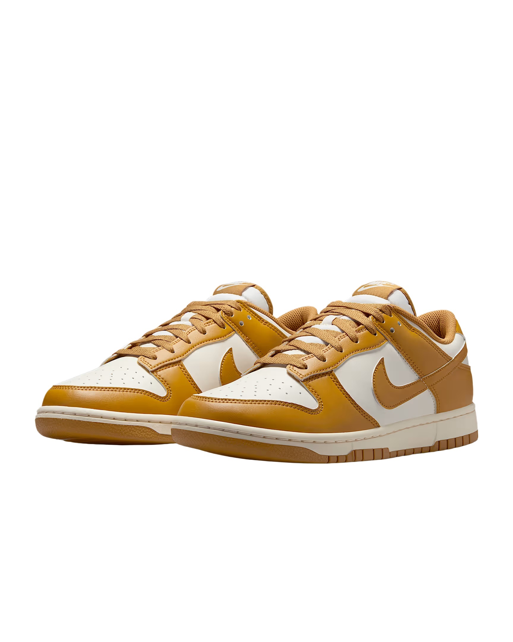 Nike Dunk Retro Low-top Sneakers In Gold