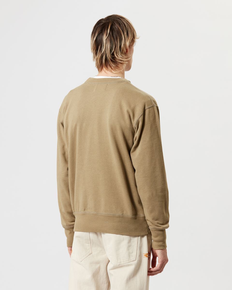 Isabel Marant Long-sleeved Sweater In Green