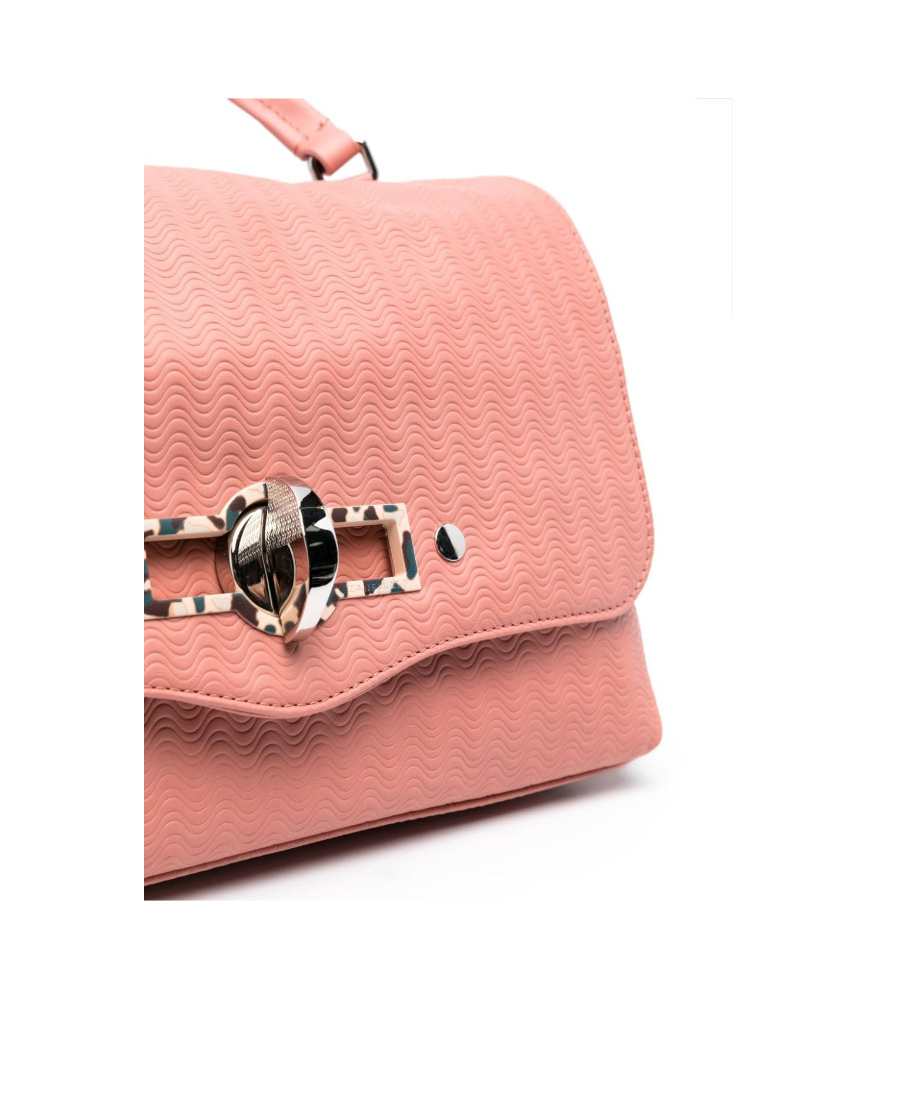 Zanellato Logo Shoulder Bag In Pink