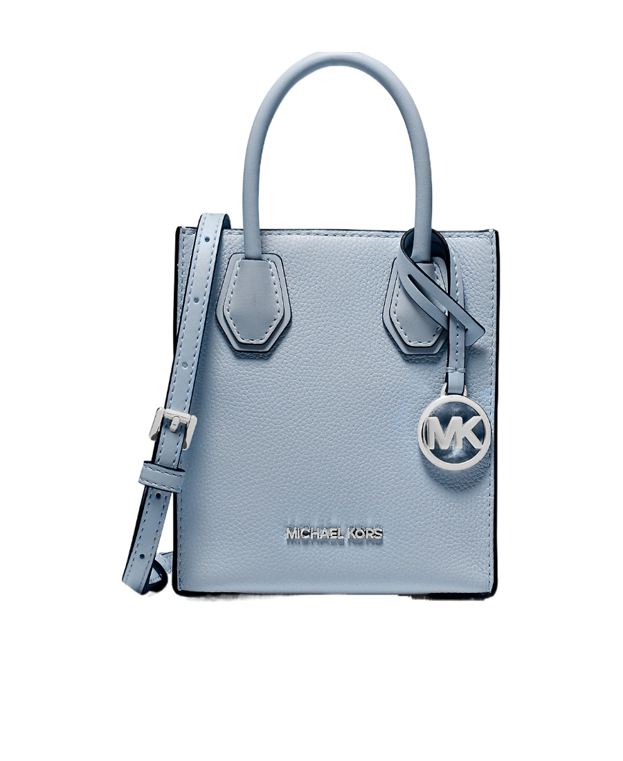 Michael Kors Mercer Ultra-small Shoulder Bag In Blue