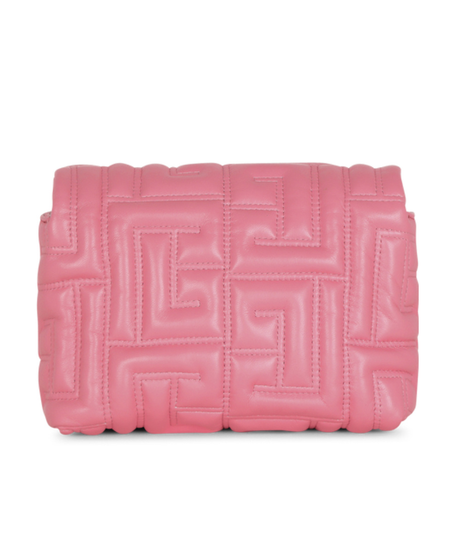 BALMAIN 1945 SOFT MINI BAG IN QUILTED LEATHER 