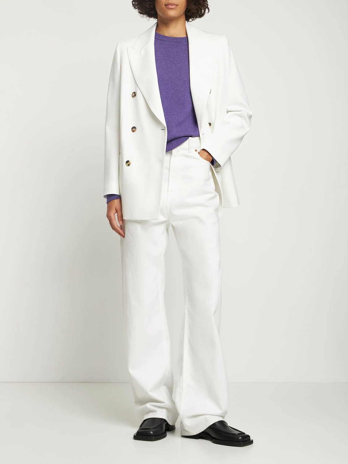 Shop Max Mara Double-breasted Blazer