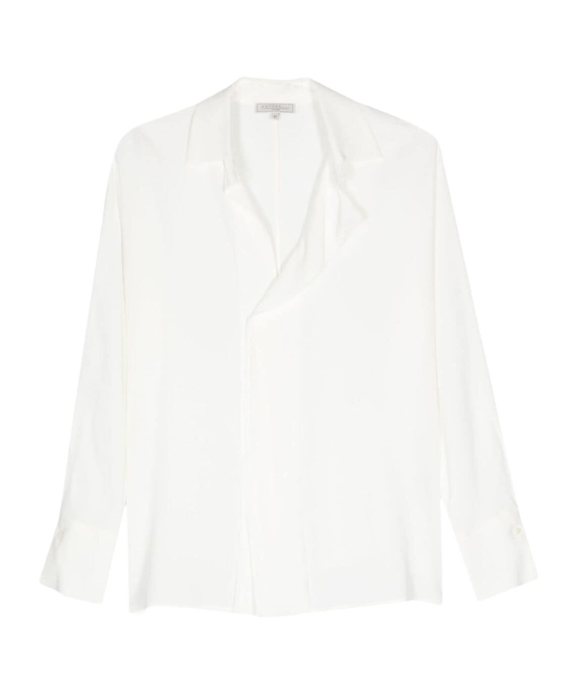 Antonelli V-neck Blouse In White