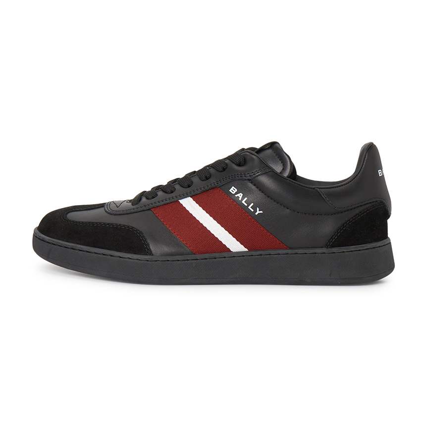 Bally Lace-up Sneakers In Black