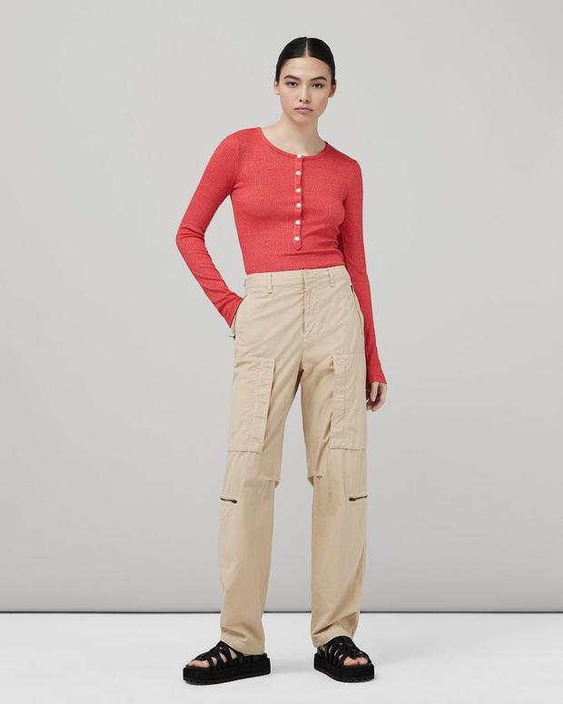 Rag & Bone Multi-pocket Casual Pants In Nude