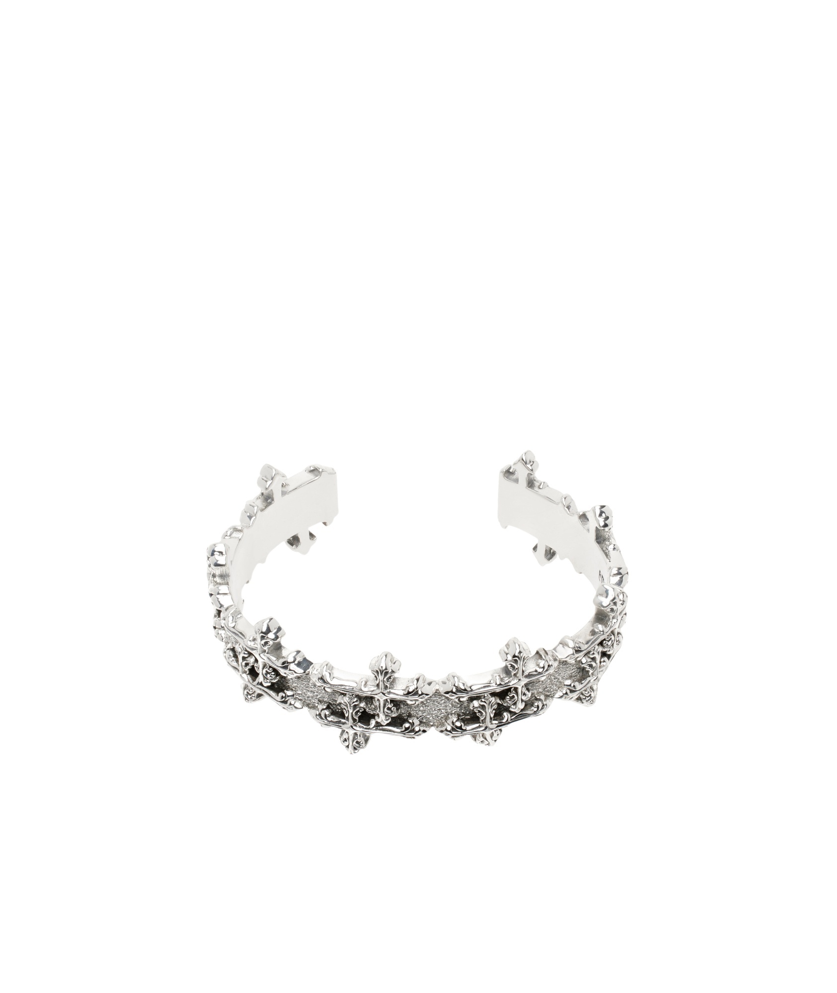 Emanuele Bicocchi Crosses Bracelet In White
