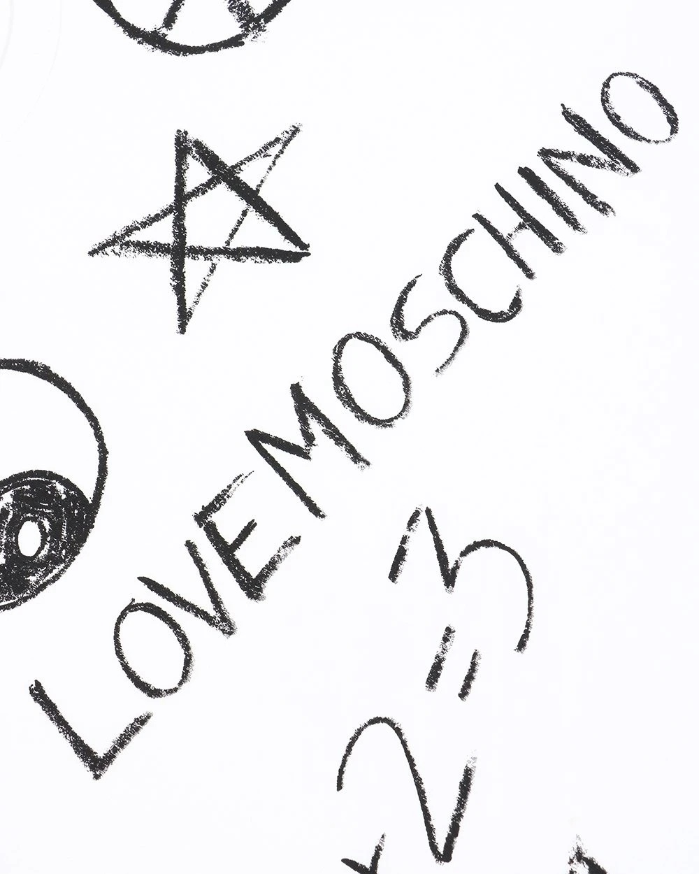 Moschino Printed T-shirt In White