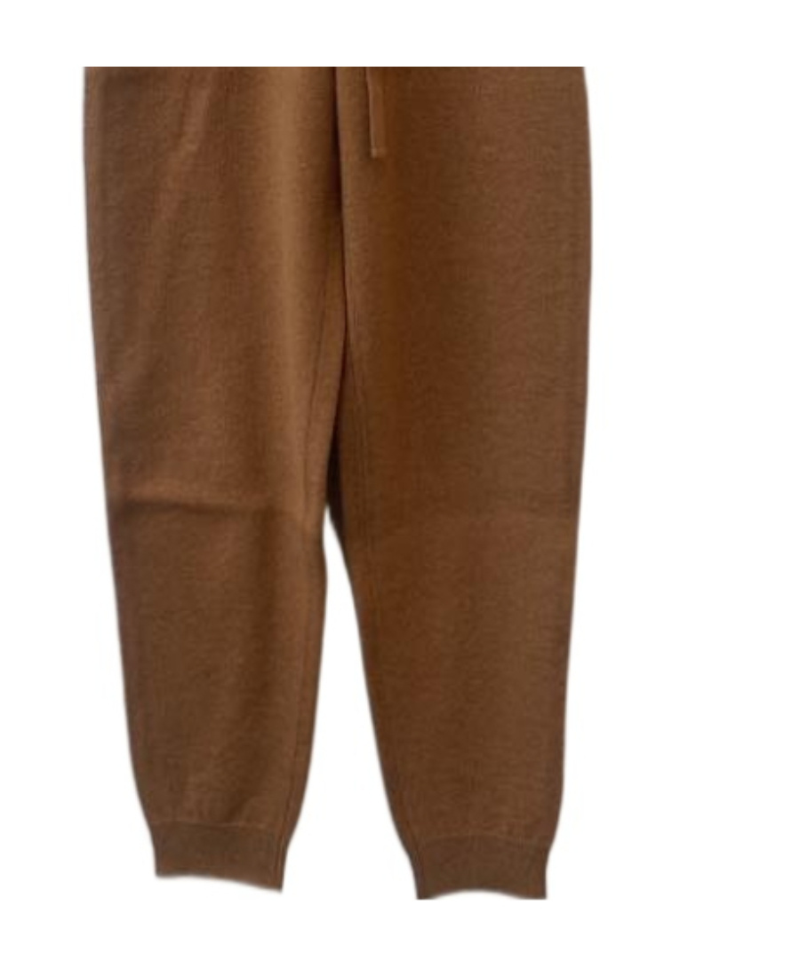 Nanushka Logo Drawstring Sweatpants In Brown