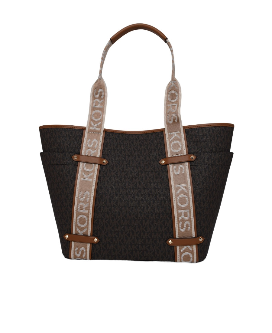 Michael Kors Maeve Large Logo Tote Bag In Black