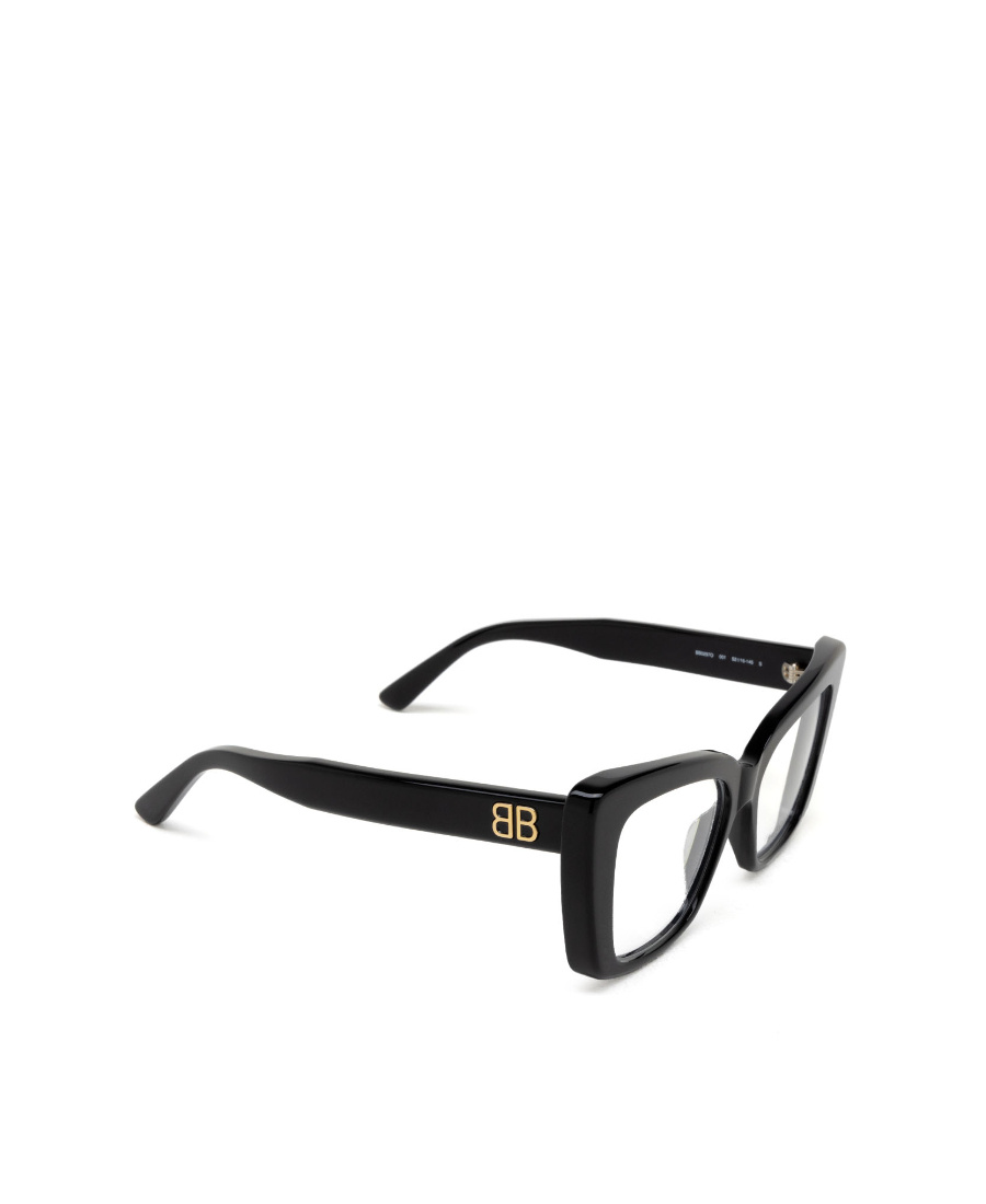 Balenciaga Bb0130o Violet Glasses In Black