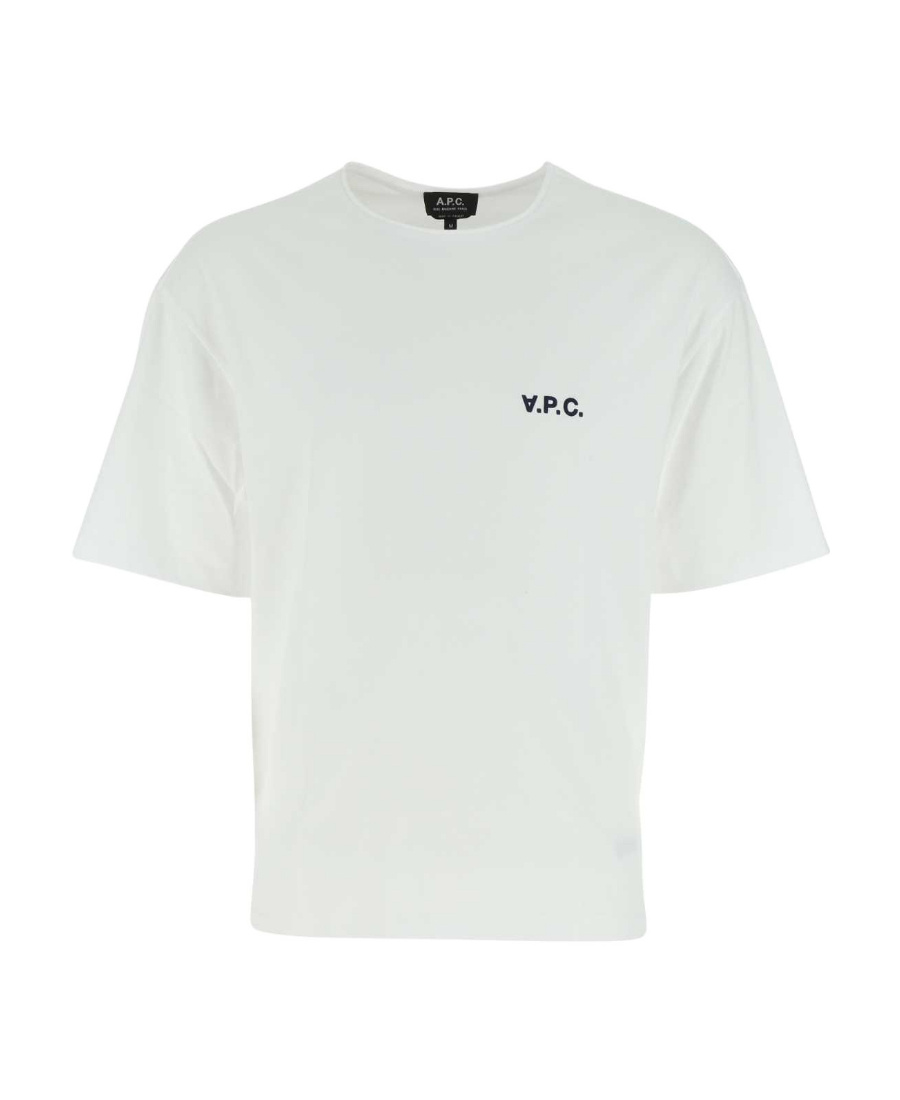 Apc A.p.c. Boxy Petite Vpc T-shirt In White