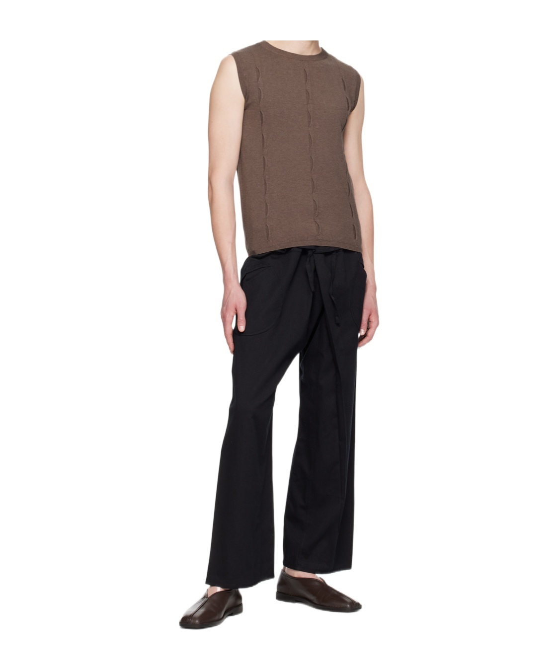 Gimaguas Forat Tank Top In Brown