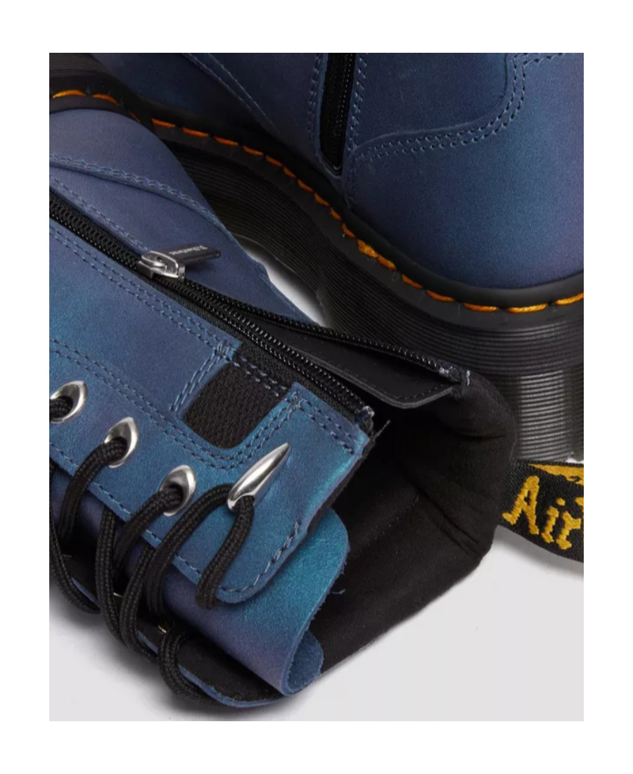 Dr. Martens Jadon Ii Lace Up Boots In Blue