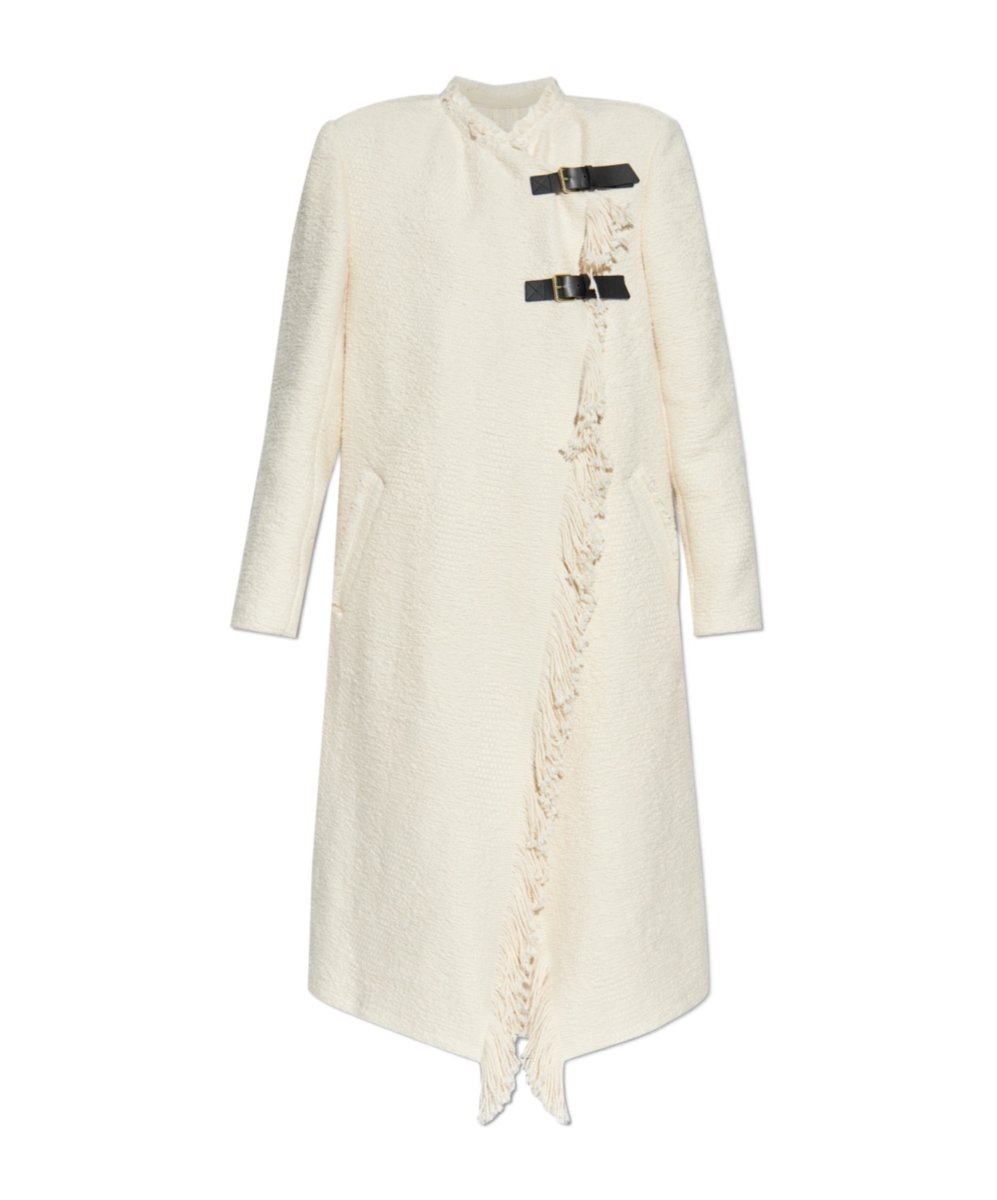 Isabel Marant Gameia Cotton And Linen Coat In White