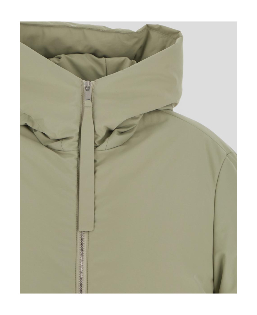 Jil Sander High-neck Feather-down Jacket In Nude