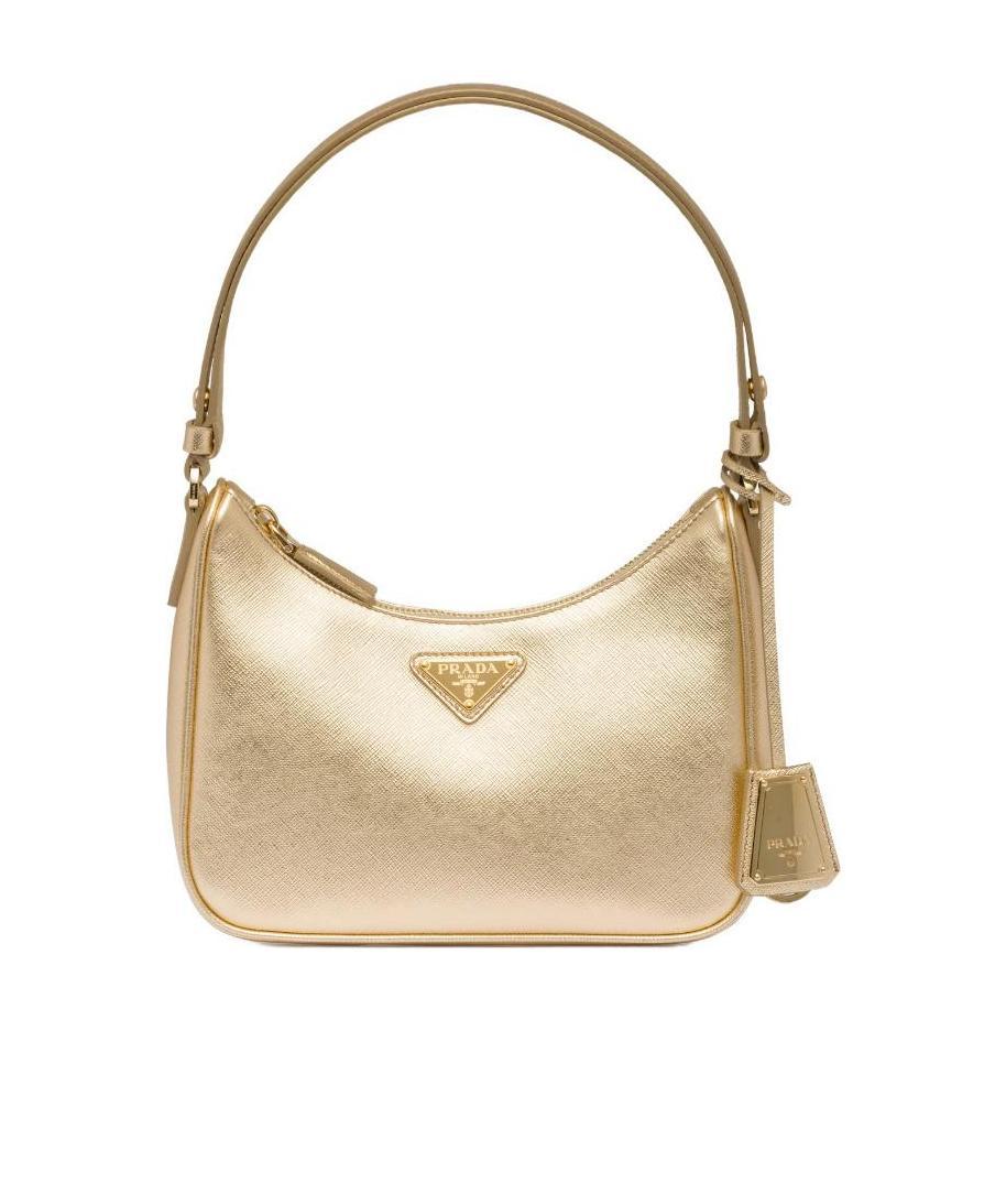Prada Re-edition 2005 Shoulder Bag In Nude