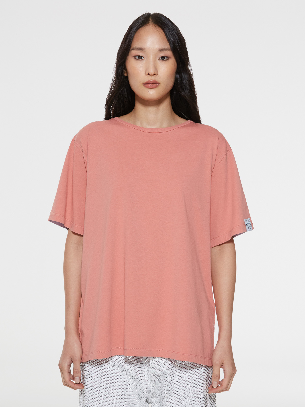 Golden Goose Palm Tree-print T-shirt In Pink