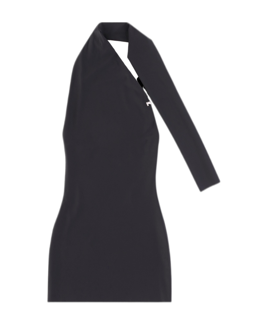 Alyx Cut-out Asymmetric Minidress In Black