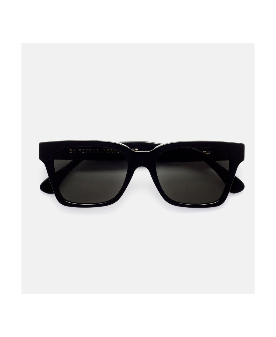 Retrosuperfuture Black Mega Sunglasses In Black