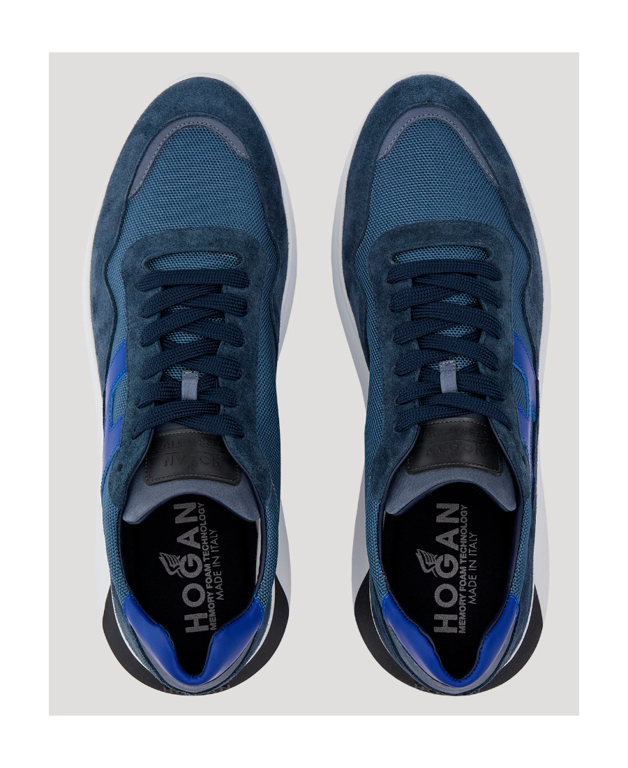 Hogan Interact.3 Low-top Sneakers In Blue
