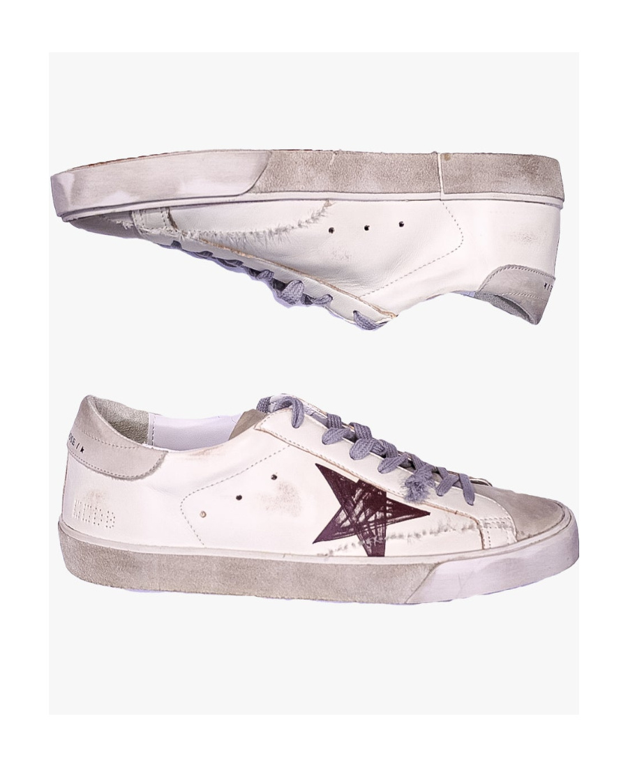 Golden Goose Round Head Low Upper Board Shoes In White