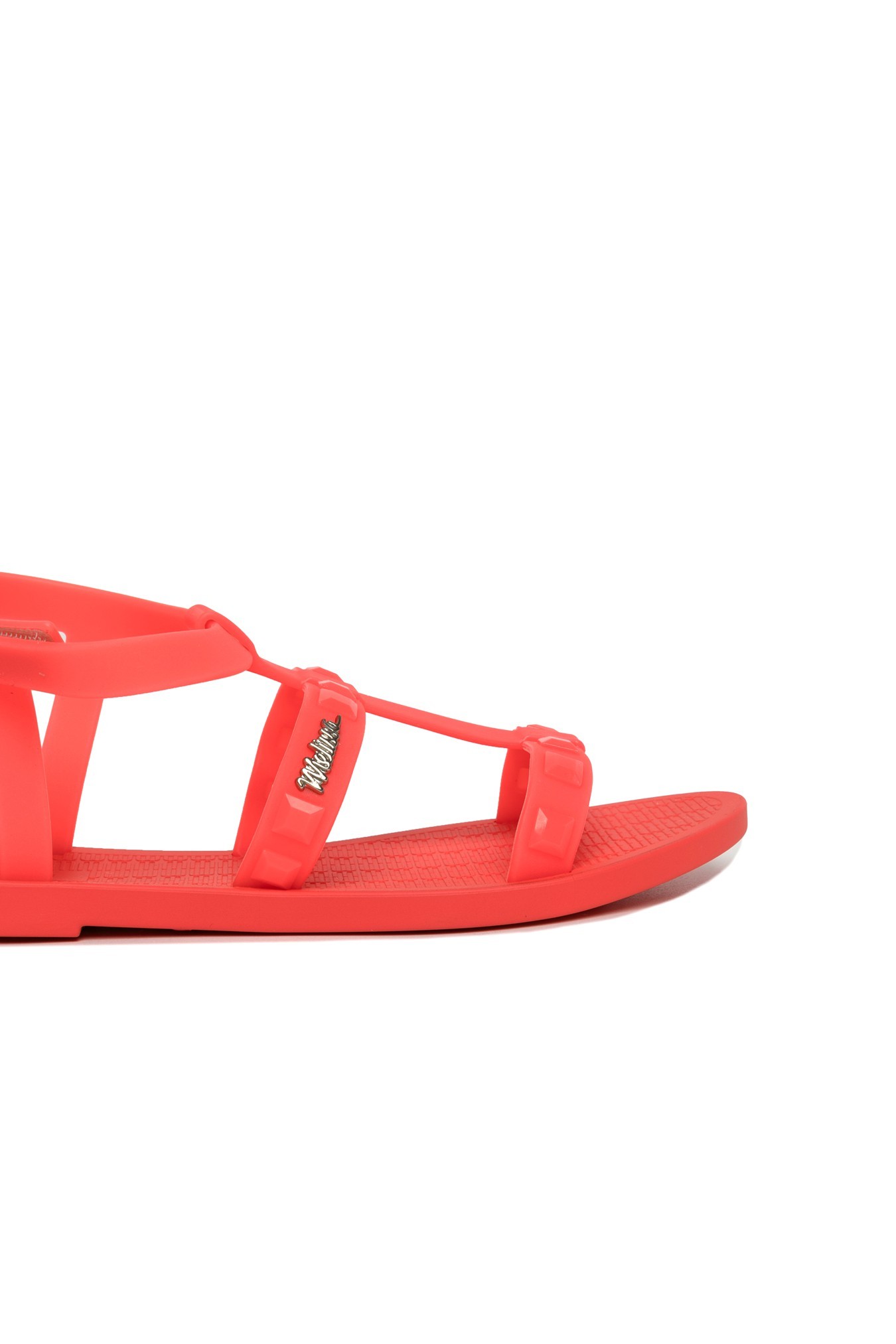 Melissa Sun River Studded Sandal In Red