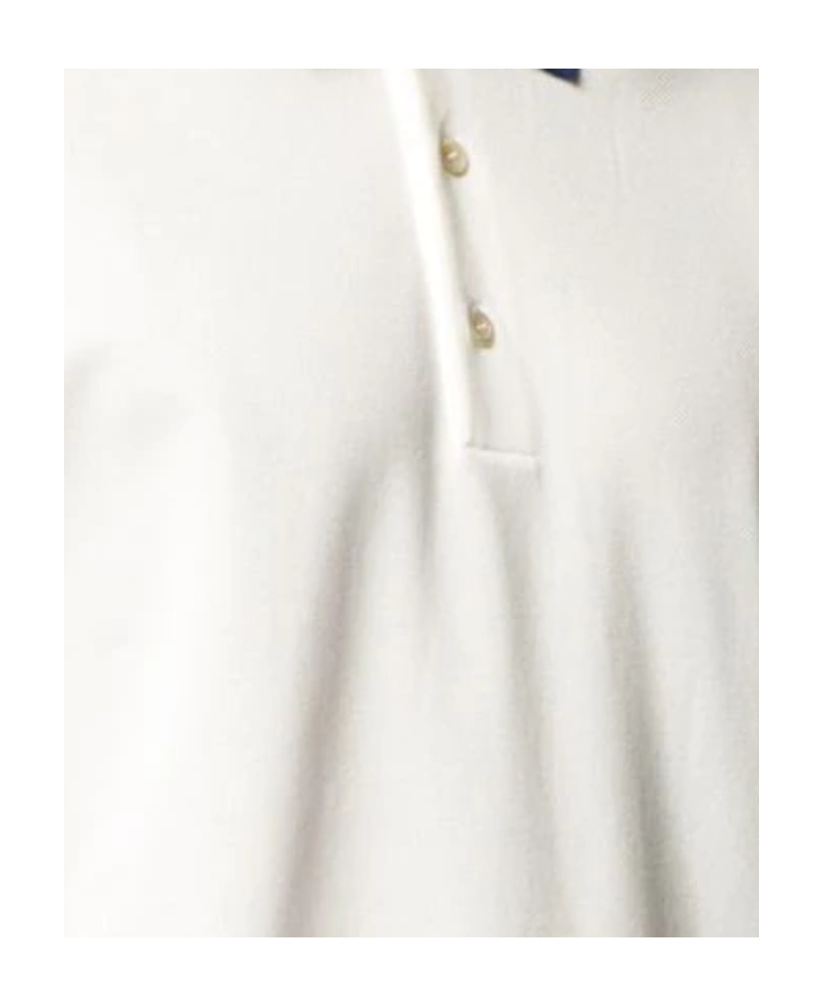 Gucci Interlocking G Polo Shirt In White