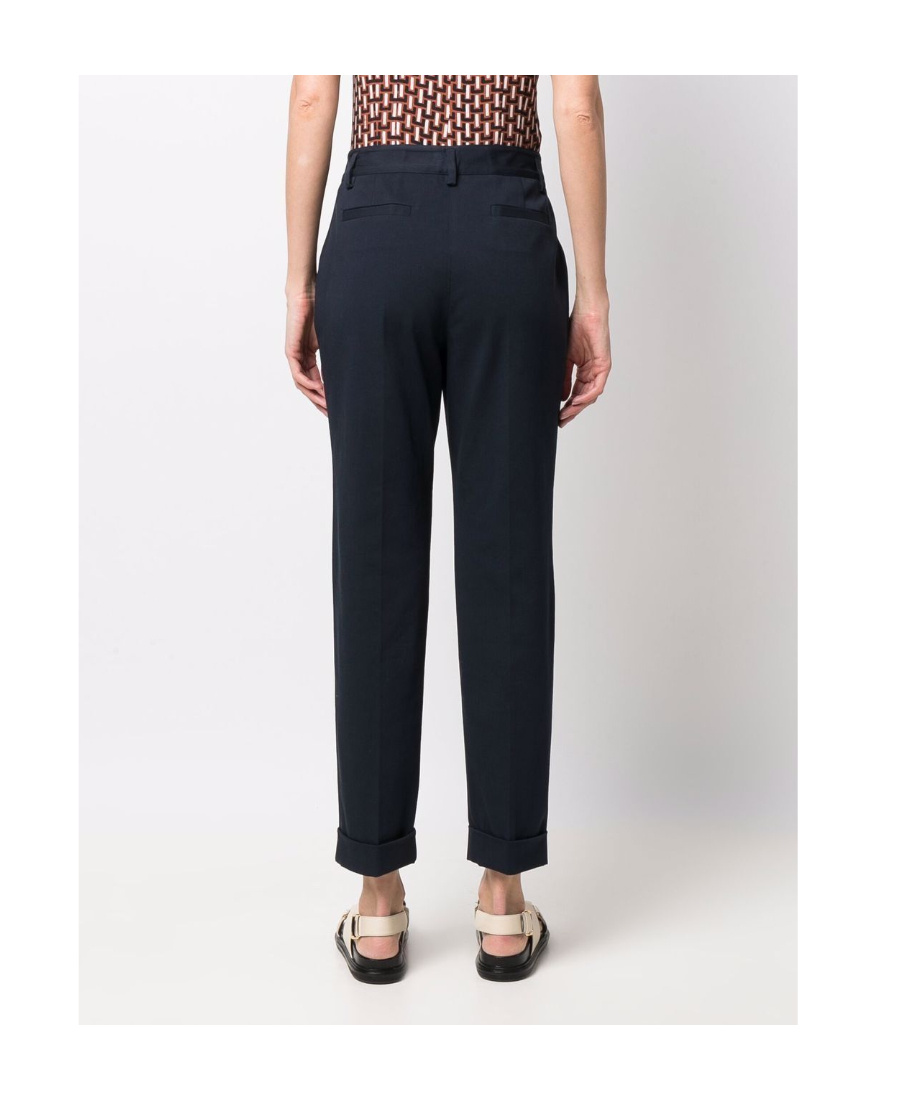 P.a.r.o.s.h Cotton Trousers In Black