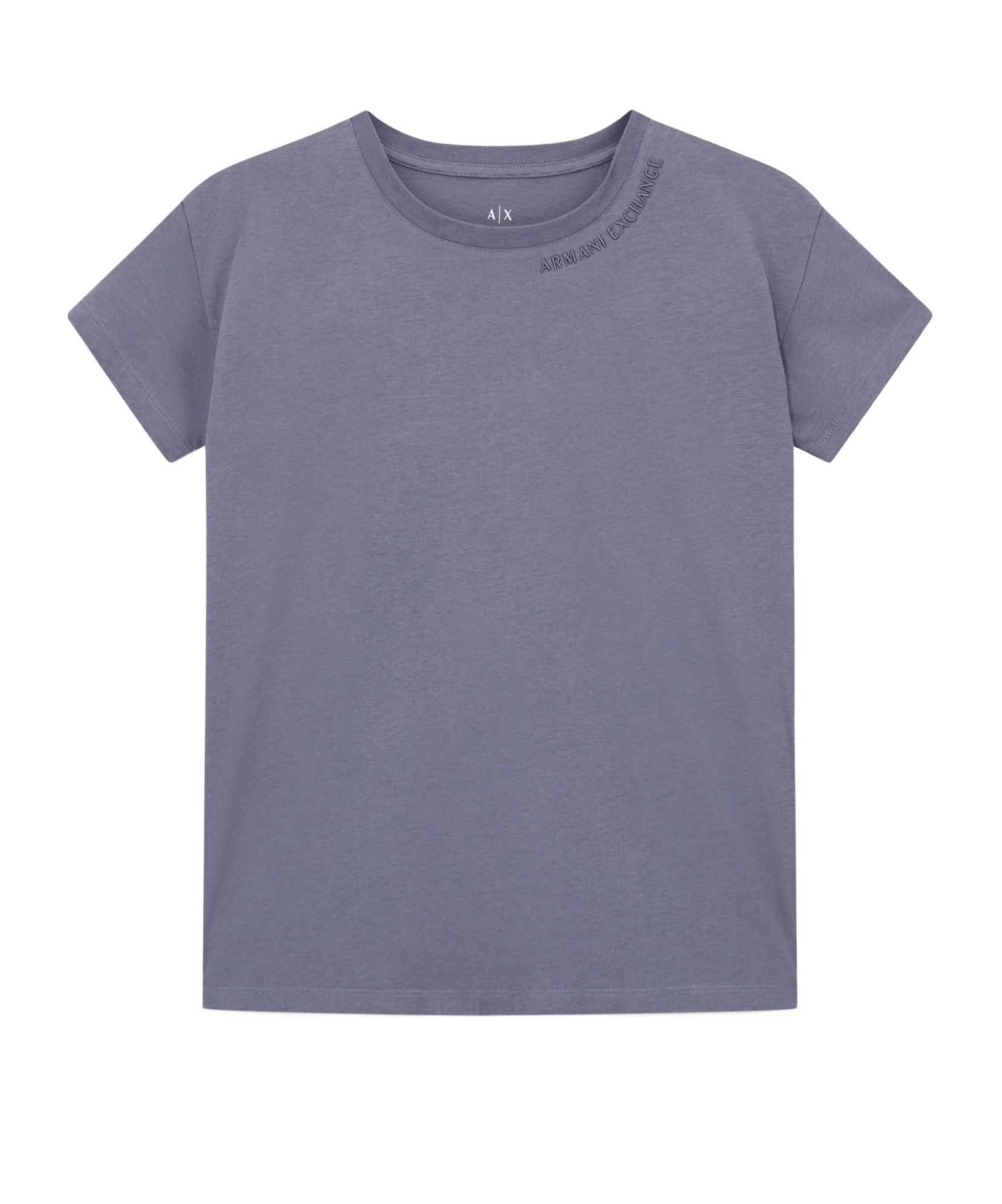 Armani Exchange Short Sleeve T-shirt In Blue