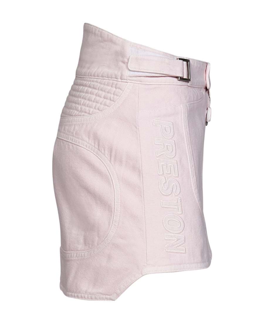 Heron Preston Logo Skirt In Pink