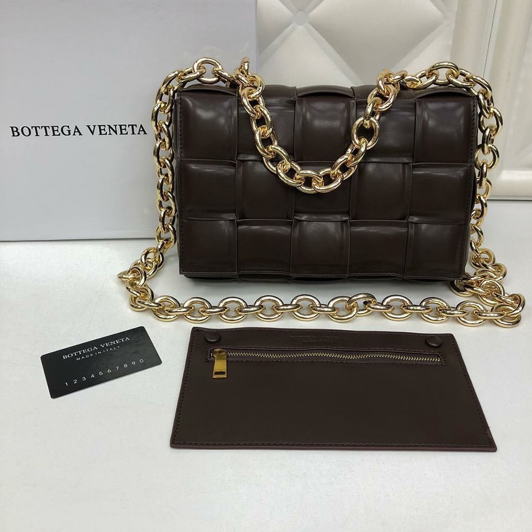 Bottega Veneta Knitted Cross-body Bag In Multicolor