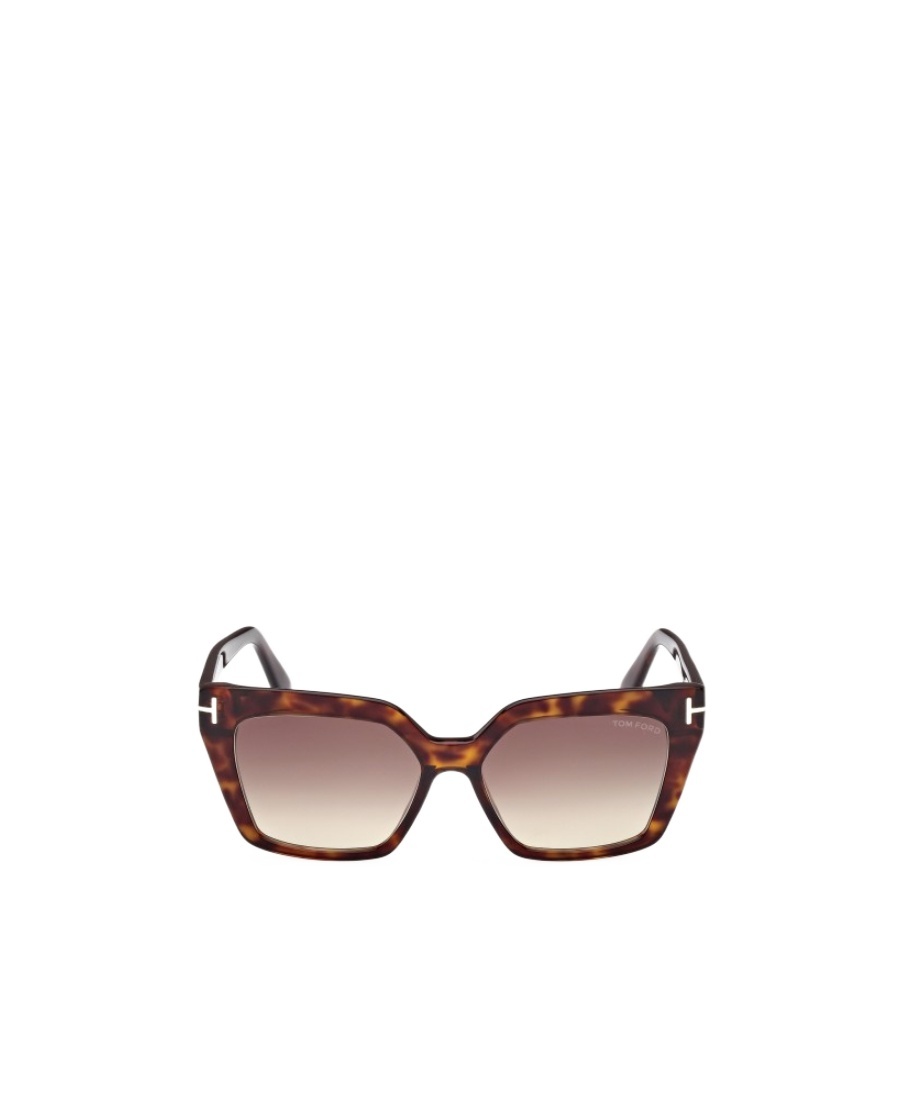 Tom Ford Eyewear Square Frame Sunglasses In Nude