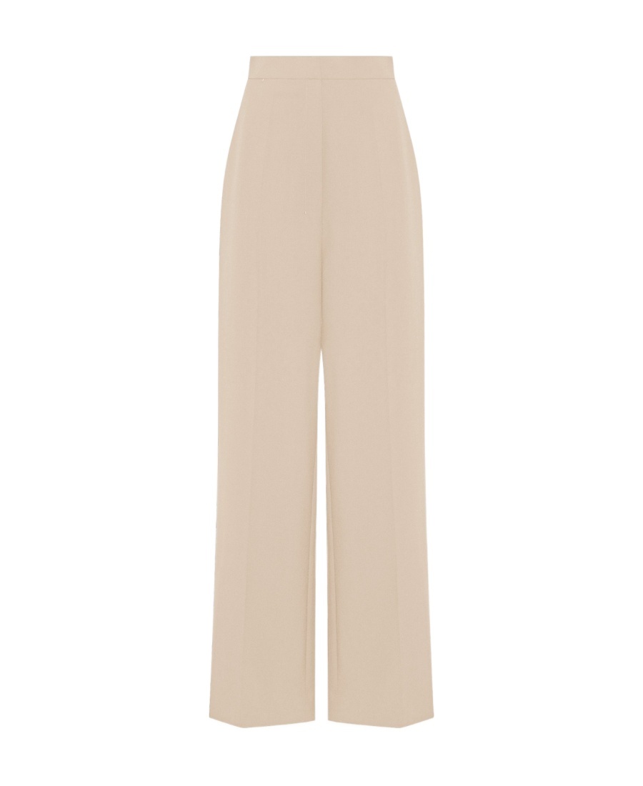 The Row Gordon Virgin Wool Trousers In Nude
