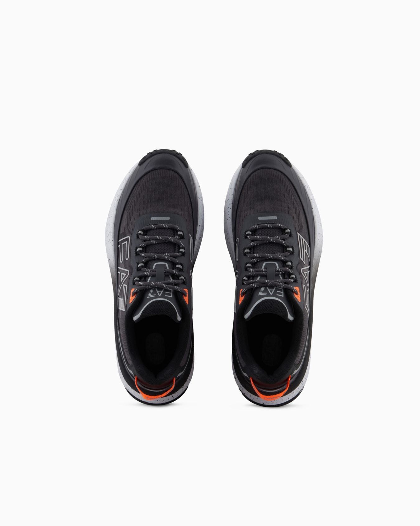 Ea7 Emporio Armani Sneakers Grey In Black