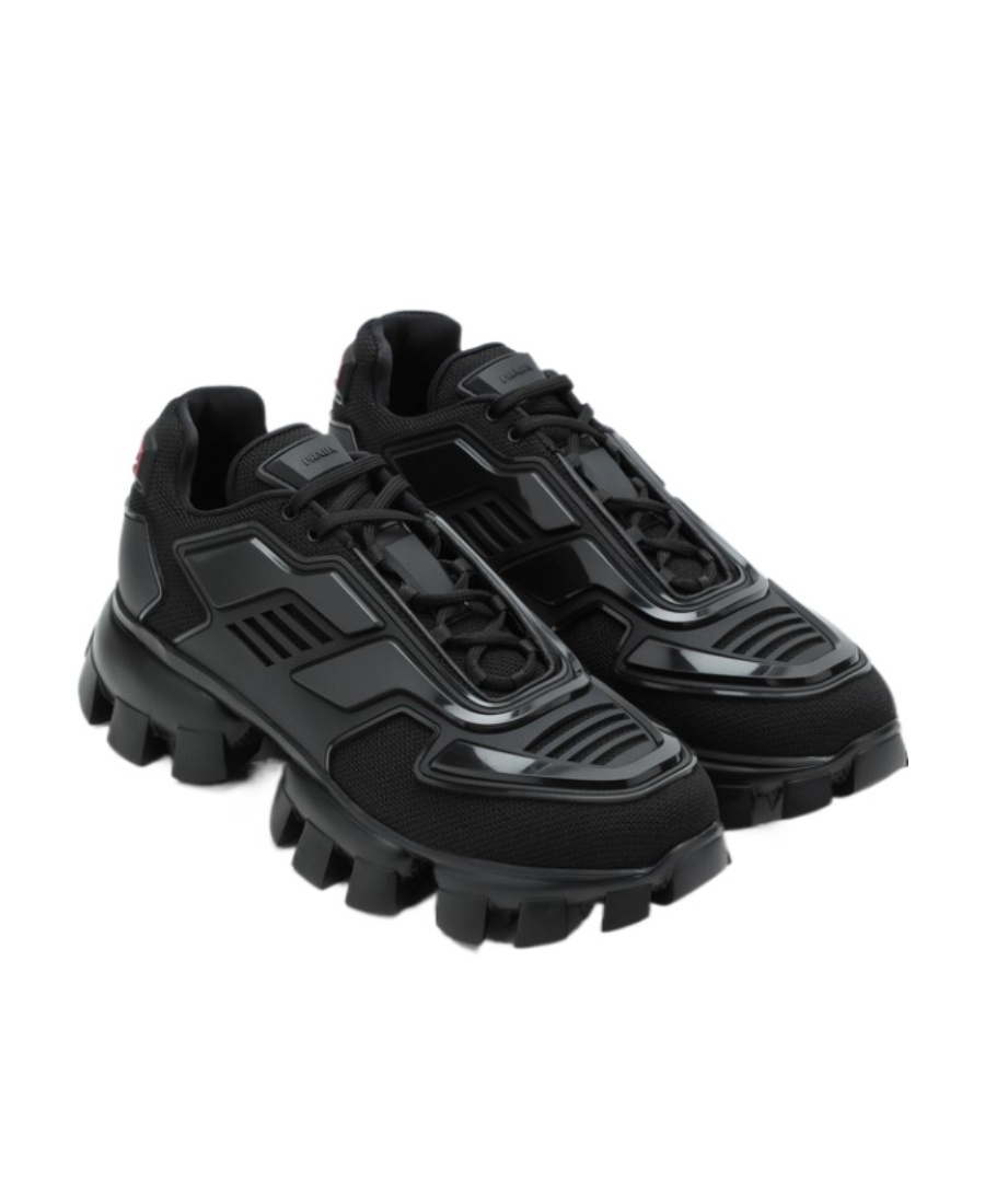 Prada Cloudbust Thunder Sneakers In Black