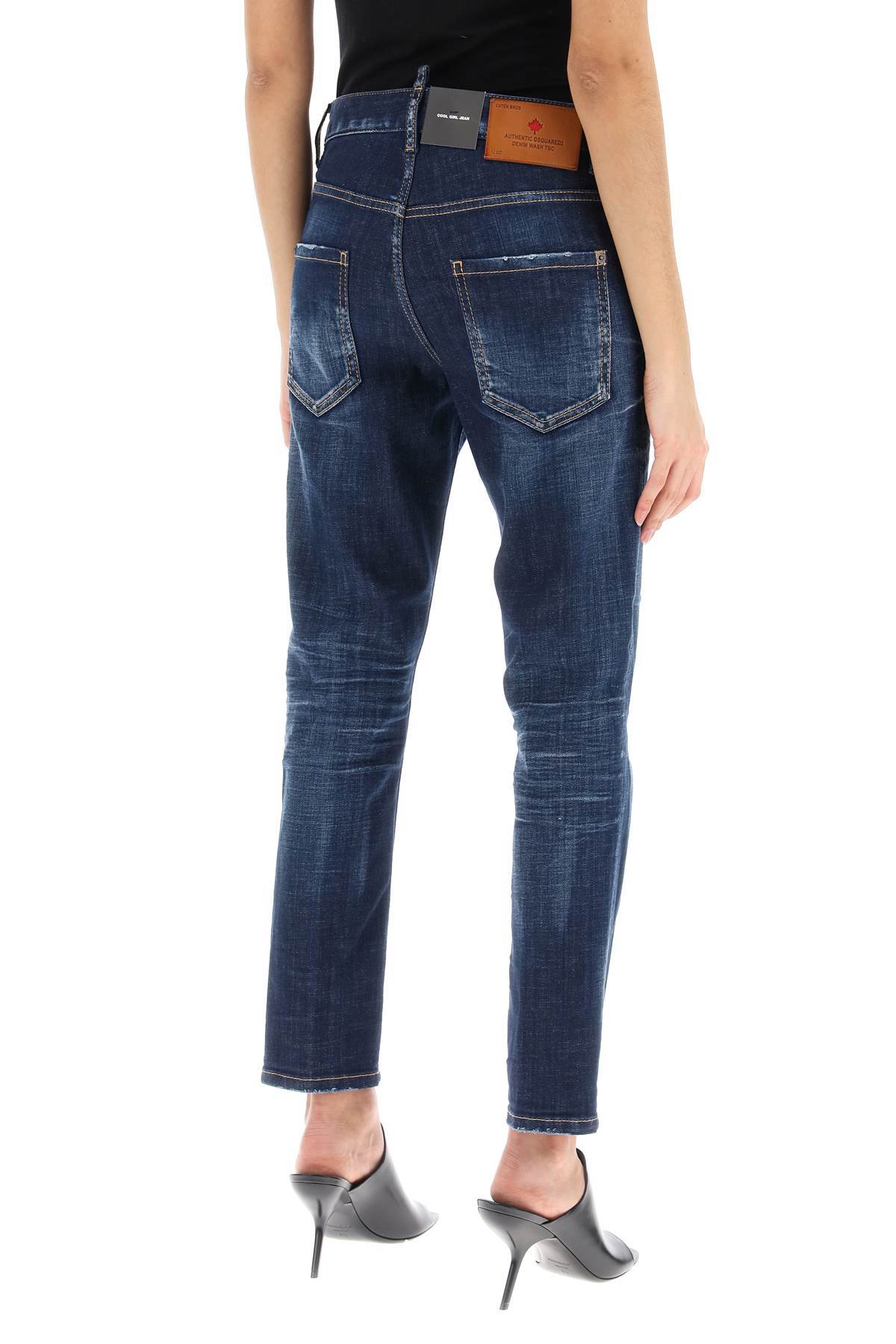 Dsquared2 Skater Slim-cut Jeans In Black